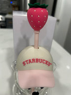 Starbucks 2026 Pink Collection Bearista Bear & Glass Cup Set