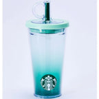 Starbucks Road Trip Collection Cold Cup aqua hue 16 oz