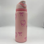Owala x Hello Kitty 32 oz Pink Rose Quartz Water Bottle Limited Edition