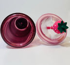 🍓NWT Starbucks 2026 Pink Drink Limited Edition Cold Cup w/ Strawberry Topper