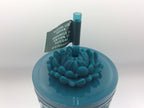 Starbucks Cold Tumbler Fall 2025 Blue/Green Floral Silicone Straw Charm 24oz